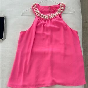 Lilly Pulitzer Pink pearl  Tropics Top